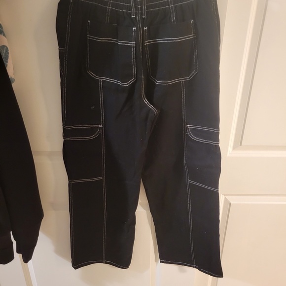 RSG Womens Smock Waist Loose Cargo Pants - Picture 3 of 3